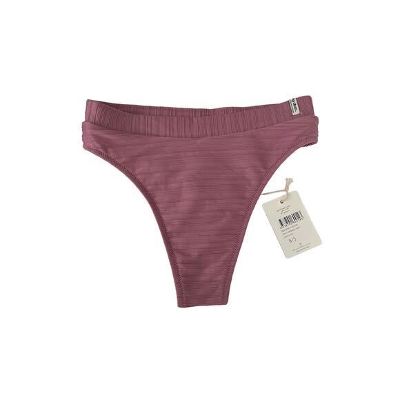 Free People Rhythm Tahiti Xanadu Bikini Bottoms Amethyst Purple Size XL - Picture 6 of 7